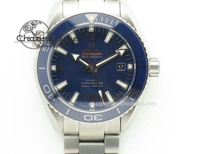 0226 Stylish Seamaster 300M Diver Rose Gold VSF 1:1 Best Edition Black Dial on Mesh Bracelet A 7662